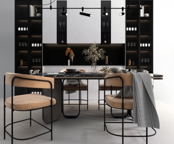 Modern Dining Table And Chairs-ID:157000061