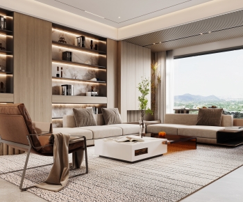 Modern A Living Room-ID:653868911