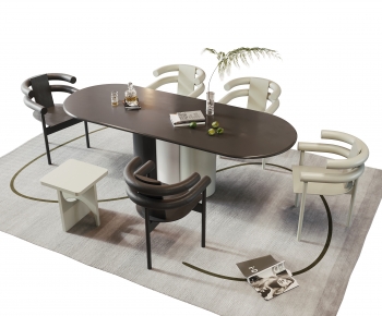 Modern Dining Table And Chairs-ID:463119039