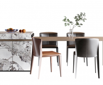 Modern Dining Table And Chairs-ID:289781091