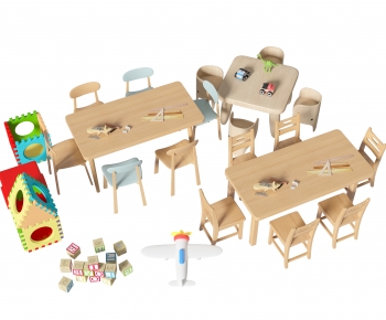Modern Children's Table/chair-ID:111834053