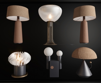 Wabi-sabi Style Table Lamp-ID:209197046