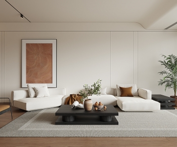 Wabi-sabi Style A Living Room-ID:198163038