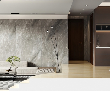Modern A Living Room-ID:439671998