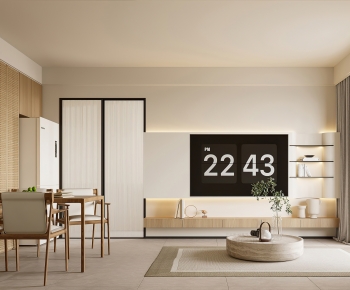Modern A Living Room-ID:731564042