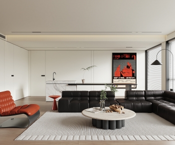 Modern A Living Room-ID:680378915