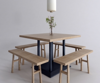 Modern Dining Table And Chairs-ID:551469091