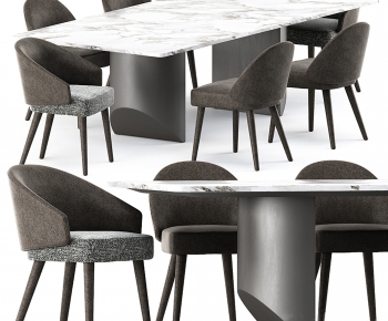 Modern Dining Table And Chairs-ID:839619637