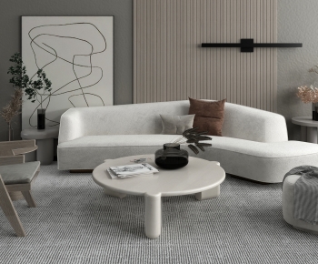 Wabi-sabi Style Sofa Combination-ID:574384932