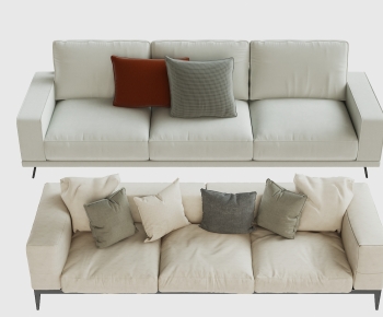 Modern Three-seat Sofa-ID:509553916