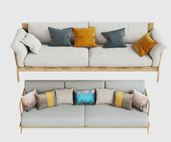 New Chinese Style A Sofa For Two-ID:704530005