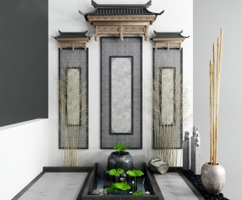 New Chinese Style Ancient Architectural Buildings-ID:513664015