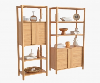 Wabi-sabi Style Decorative Cabinet-ID:903146983