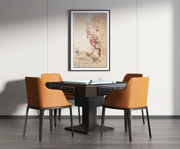 Modern Mahjong Tables And Chairs-ID:931936032