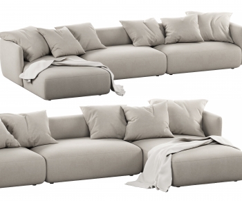 Nordic Style Wabi-sabi Style Multi Person Sofa-ID:368262051