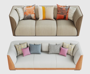 Modern Three-seat Sofa-ID:419765954