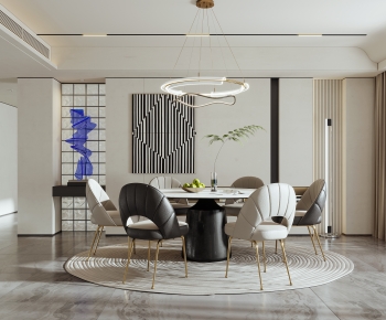 Modern Dining Room-ID:636639123