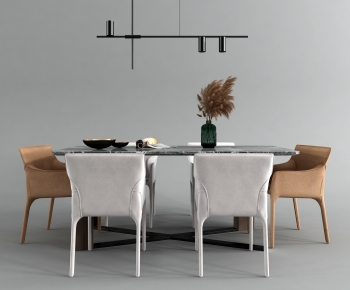 Modern Dining Table And Chairs-ID:565671924