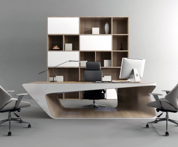 Modern Manager's Desk-ID:760648977