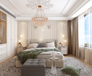 French Style Bedroom-ID:257205019