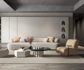 Wabi-sabi Style A Living Room-ID:808373939