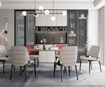 Modern Dining Room-ID:494376904