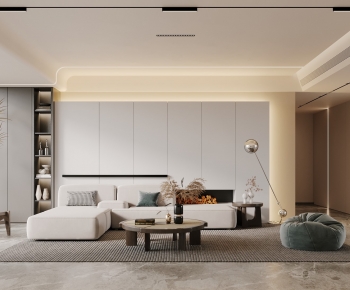 Wabi-sabi Style A Living Room-ID:255711155