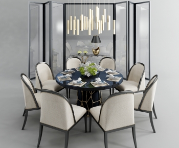 Modern Dining Table And Chairs-ID:615909109