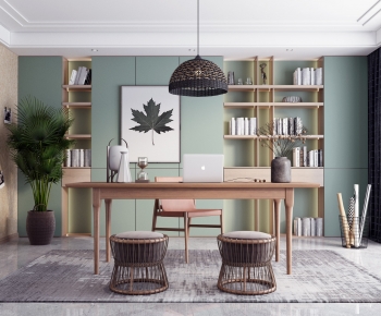 Nordic Style Study Space-ID:389899026