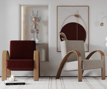 Modern Wabi-sabi Style Lounge Chair-ID:512197025