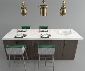 Modern Dining Table And Chairs-ID:301971912