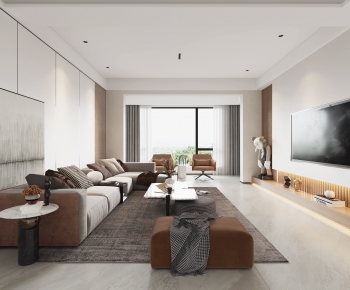 Modern A Living Room-ID:116375928