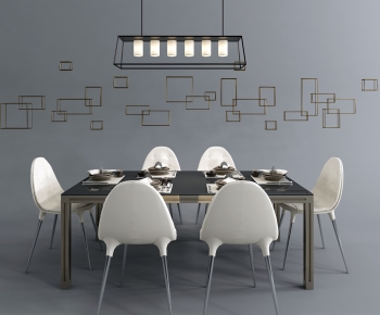 Modern Dining Table And Chairs-ID:453219423