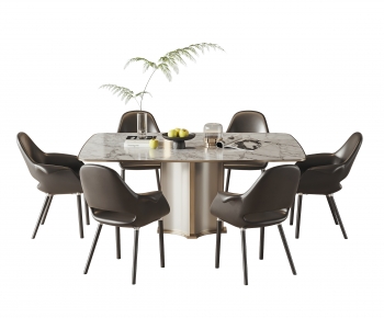 Modern Dining Table And Chairs-ID:828390169