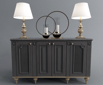 American Style Decorative Cabinet-ID:566656111