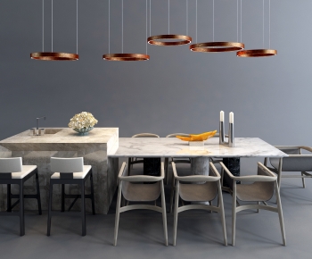 Modern Dining Table And Chairs-ID:716558934