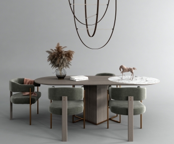 Modern Dining Table And Chairs-ID:640294083