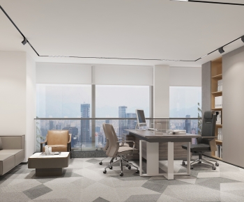 Modern Manager's Office-ID:133827924
