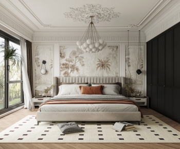 French Style Bedroom-ID:123306047