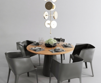 Modern Dining Table And Chairs-ID:419694905