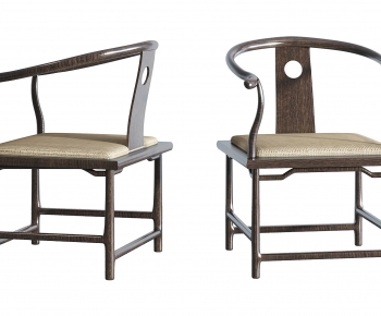 New Chinese Style Single Chair-ID:426105987