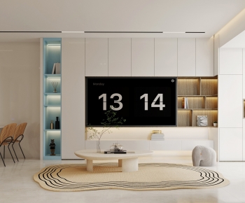 Modern A Living Room-ID:301089321