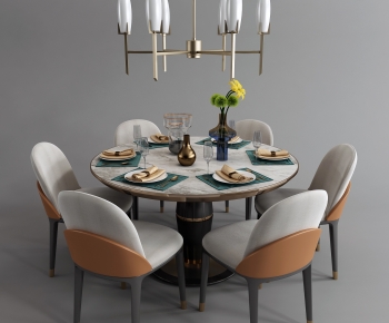 Modern Dining Table And Chairs-ID:333030942