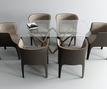 Modern Dining Table And Chairs-ID:906620989