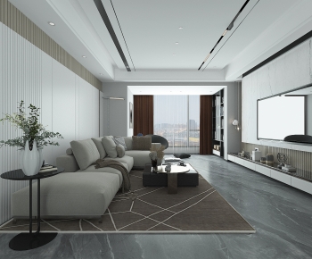 Modern A Living Room-ID:278686058