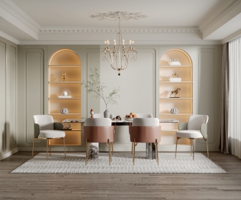 French Style Dining Room-ID:686227087