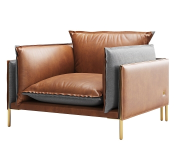 Modern Single Sofa-ID:742400883