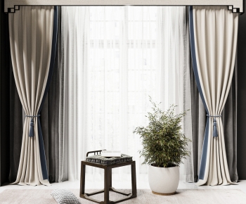 New Chinese Style The Curtain-ID:836452964