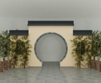 New Chinese Style Building Component-ID:835876948