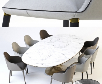 Modern Dining Table And Chairs-ID:620871076